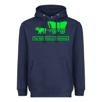 Navy you have died of dysentery oregon trail Heavyweight Hoodie - linhVisuals