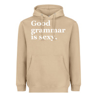 Mushroom good grammar is sexy Heavyweight Hoodie - linhVisuals