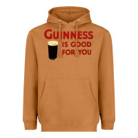 Meerkat guiness is good for you (and me) hq fnny Heavyweight Hoodie - linhVisuals