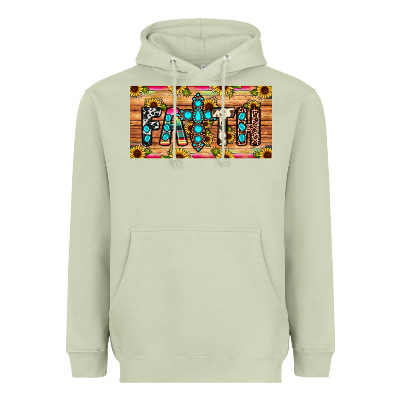 Faith License Plate Heavyweight Hoodie by JahusDesignShop | Teevron