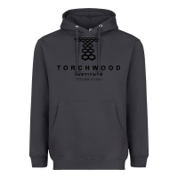 Smoke torchwood institute Heavyweight Hoodie - linhVisuals