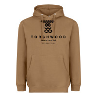 Toasted Coconut torchwood institute Heavyweight Hoodie - linhVisuals
