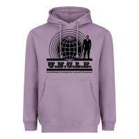 Lavender the man from u.n.c.l.e. Heavyweight Hoodie - linhVisuals