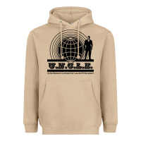 Mushroom the man from u.n.c.l.e. Heavyweight Hoodie - linhVisuals