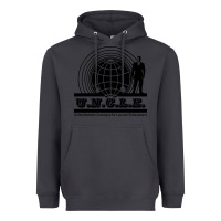 Smoke the man from u.n.c.l.e. Heavyweight Hoodie - linhVisuals