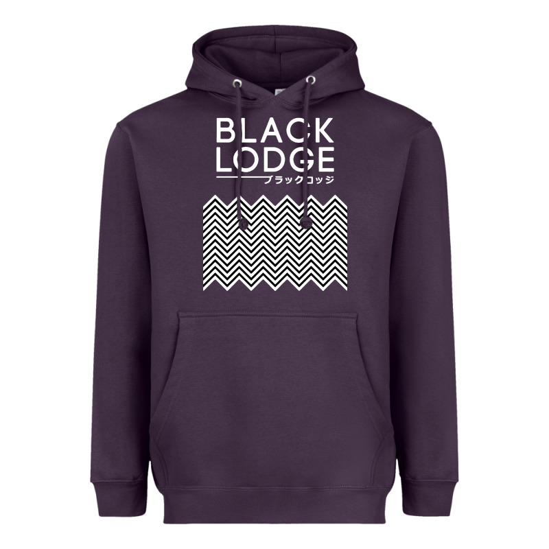 Twin Peaks Inspired Japanese Black Lodge Heavyweight Hoodie by linhVisuals | Teevron