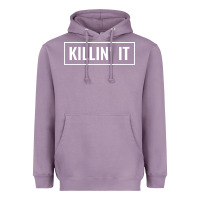 Lavender killin' it t Heavyweight Hoodie - linhVisuals