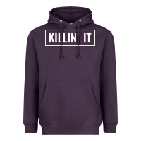 Plum killin' it t Heavyweight Hoodie - linhVisuals