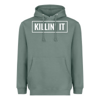 Sage killin' it t Heavyweight Hoodie - linhVisuals
