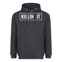 Smoke killin' it t Heavyweight Hoodie - linhVisuals