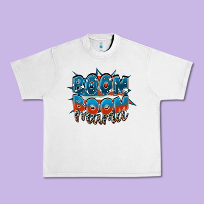 Boom Boom Mama Mother's Day Urban Heavy Tee Designed By Fadigitalartstudio
