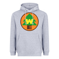 Heather Grey wilderness explorers Heavyweight Hoodie - linhVisuals