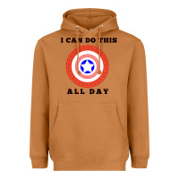 Meerkat i can do this all day graphic mens & womens t shirt Heavyweight Hoodie - linhVisuals