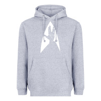 Heather Grey live long and prosper Heavyweight Hoodie - linhVisuals