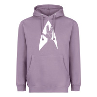 Lavender live long and prosper Heavyweight Hoodie - linhVisuals