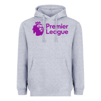Heather Grey premier #league Heavyweight Hoodie - linhVisuals