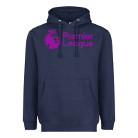 Navy premier #league Heavyweight Hoodie - linhVisuals