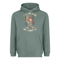 Sage i like big books Heavyweight Hoodie - linhVisuals
