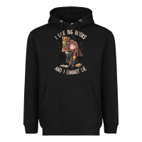 Black i like big books Heavyweight Hoodie - linhVisuals