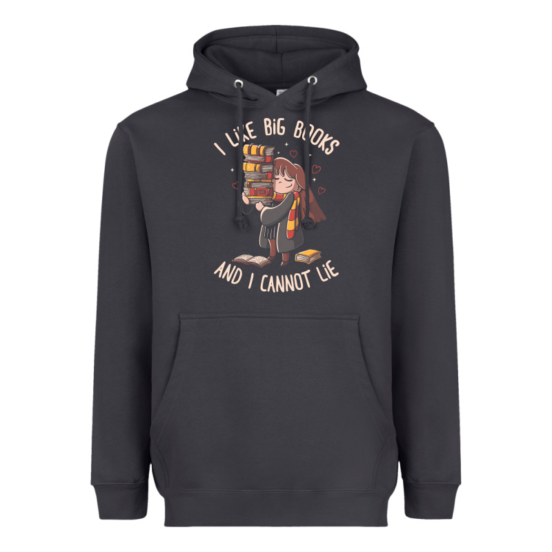 I Like Big Books Heavyweight Hoodie by linhVisuals | Teevron