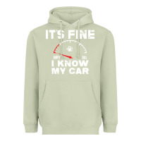 Matcha Empty gas gauge it’s fine i know my car low fuel joke Heavyweight Hoodie - linhVisuals