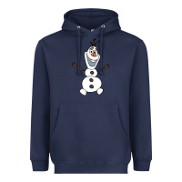 Navy olaf Heavyweight Hoodie - linhVisuals
