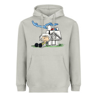 Moon Dust back to the peanuts Heavyweight Hoodie - linhVisuals