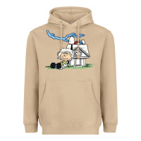 Mushroom back to the peanuts Heavyweight Hoodie - linhVisuals