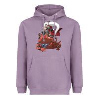 Lavender jiraiya gamabunta Heavyweight Hoodie - linhVisuals