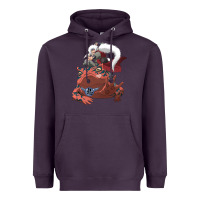 Plum jiraiya gamabunta Heavyweight Hoodie - linhVisuals