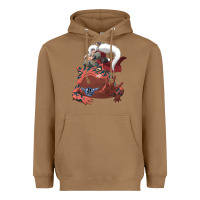 Toasted Coconut jiraiya gamabunta Heavyweight Hoodie - linhVisuals