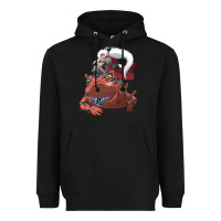 Black jiraiya gamabunta Heavyweight Hoodie - linhVisuals