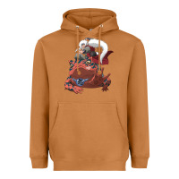 Meerkat jiraiya gamabunta Heavyweight Hoodie - linhVisuals