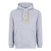Heather Grey eldenring Heavyweight Hoodie - linhVisuals