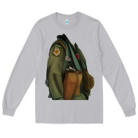 Moon Dust english pointer airforce Long Sleeve Tee - RanaPortraitStore