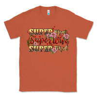 Copper Super mom super wife super tired Classic Tee - CowGirlArtShop