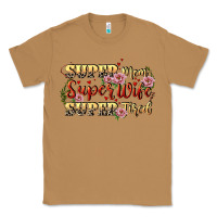 Toasted Coconut Super mom super wife super tired Classic Tee - CowGirlArtShop
