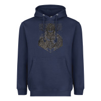 Navy eldenring Heavyweight Hoodie - linhVisuals