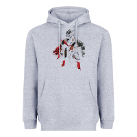 Heather Grey eldenring Heavyweight Hoodie - linhVisuals