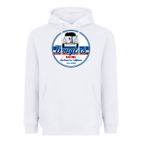 White douglas racing Heavyweight Hoodie - linhVisuals