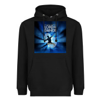 Black lord of the dance Heavyweight Hoodie - linhVisuals
