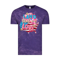 Cloud Purple Merica leopard lightning bolt Vintage Tee - FaDigitalArtStudio