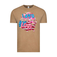 Vintage Coffee Merica leopard lightning bolt Vintage Tee - FaDigitalArtStudio