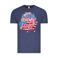 Vintage Denim Merica leopard lightning bolt Vintage Tee - FaDigitalArtStudio
