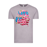 Vintage Zinc Merica leopard lightning bolt Vintage Tee - FaDigitalArtStudio