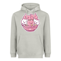Moon Dust kawaii cat ramen   cute gift Heavyweight Hoodie - linhVisuals