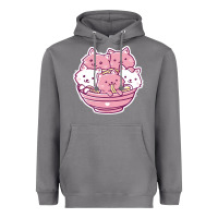 Storm kawaii cat ramen   cute gift Heavyweight Hoodie - linhVisuals
