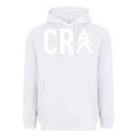 White CR7 Heavyweight Hoodie - linhVisuals