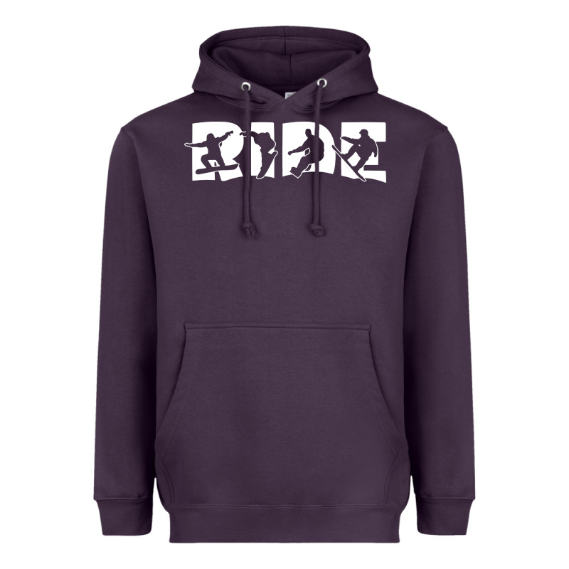 Ride Snowboard Snowboarding Heavyweight Hoodie by linhVisuals | Teevron