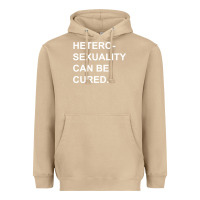 Mushroom newheterosexuality can be cured Heavyweight Hoodie - linhVisuals